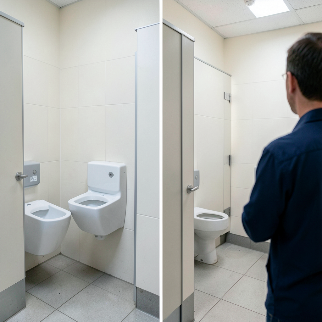 Sanitary bins installed in men's toilets at two Witney venues for greater inclusion